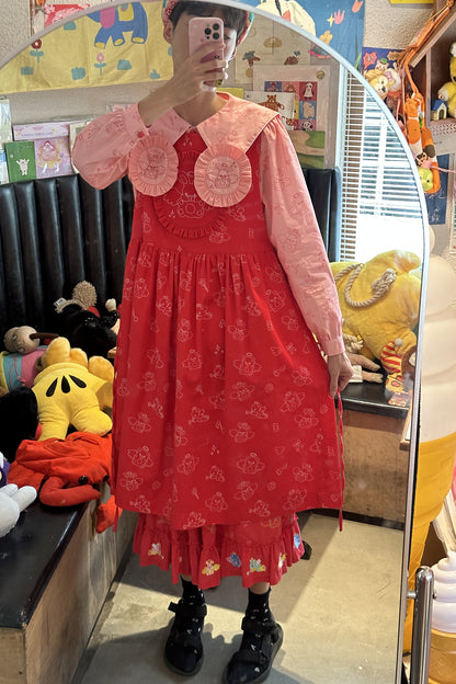 Bunny Collar Loose Blouse