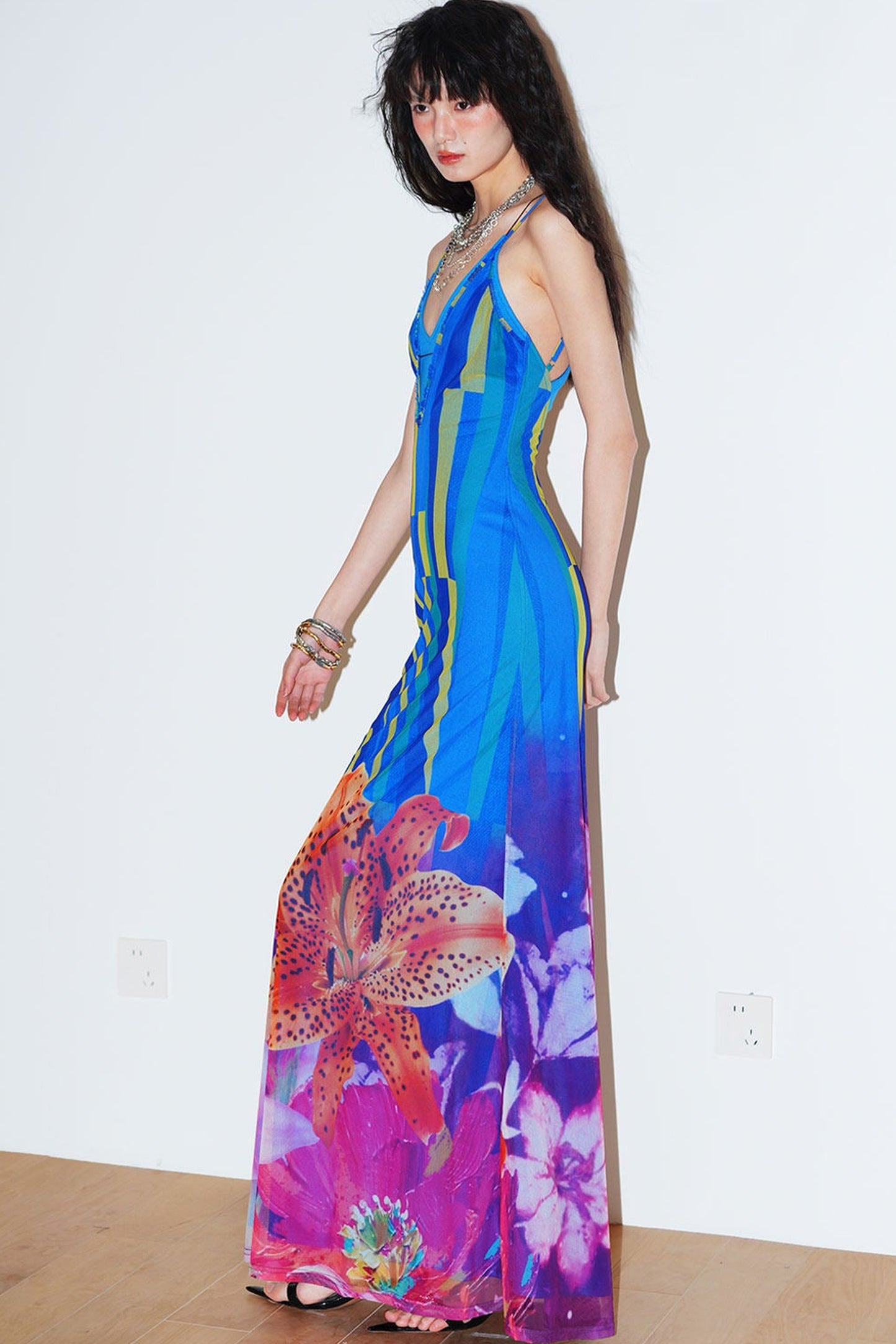Western Vibe Slim Camisole Dress