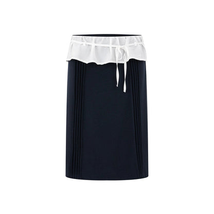 Contrast Patchwork Polo Top Set-Up