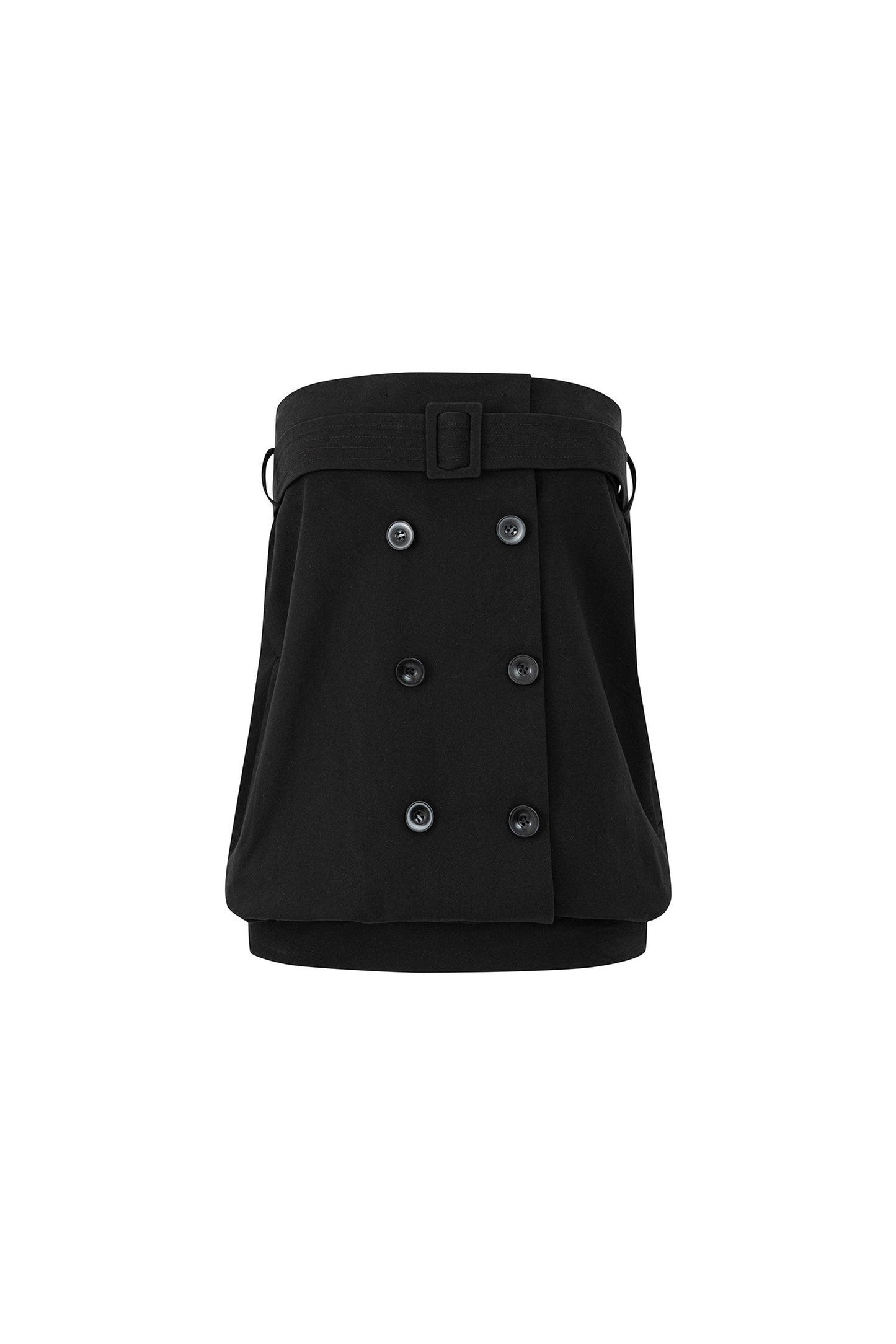 Tencel Deconstructed Double-Breasted Vest
