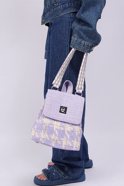 Y2K Furry Crossbody Backpack