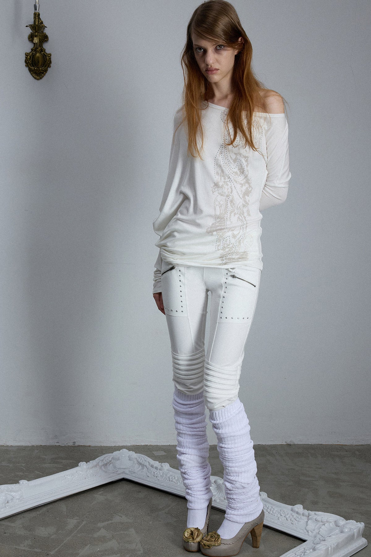 Straight-Leg Slightly Flared Stacked Base Layer Leggings
