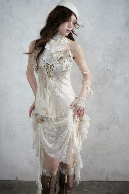 Baroque Lace Collar Scarf