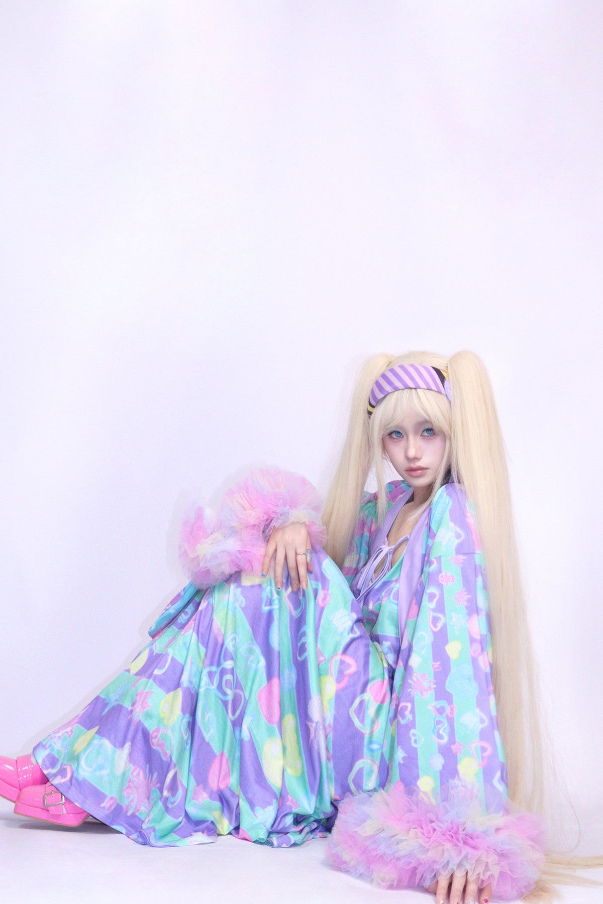 Y2K Macaron Color Cardigan