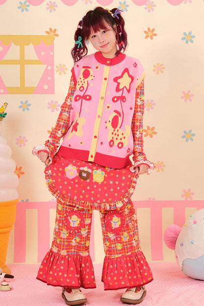 Showa Dessert House Detachable Apron Pants