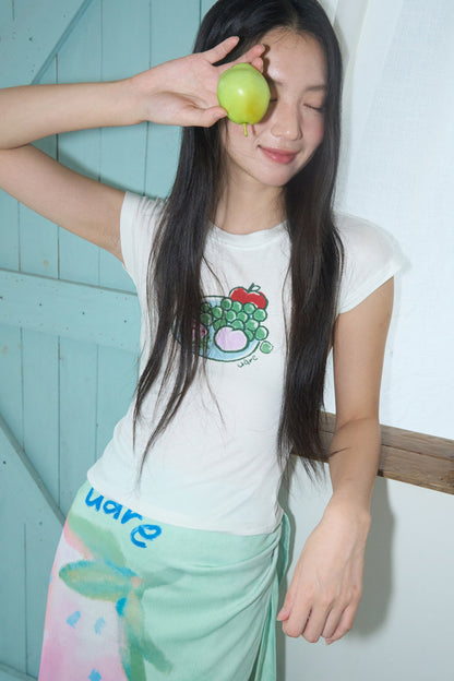 Fruit Platter Tencel Blend Short Sleeve T-Shirt