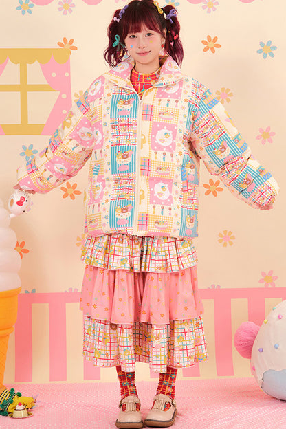 Showa Dessert Two-Tone Cake Skirt