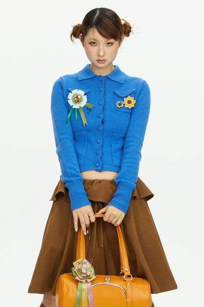 3D Floral Dual-Use Brooch