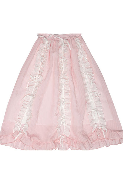 Heavenly Bow Lace Skirt