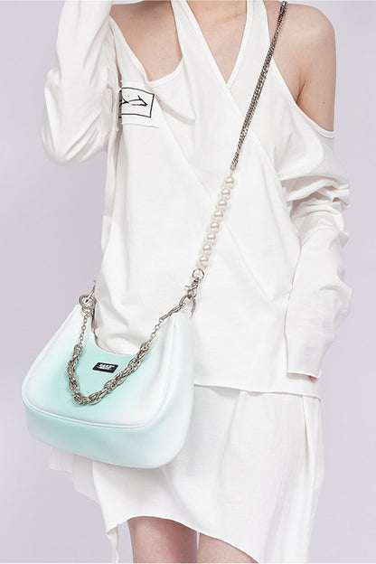 Macaron Graffiti Crossbody Bag