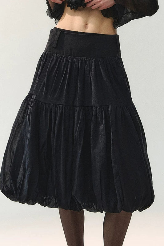 Mansha Tulle A-Line Skirt