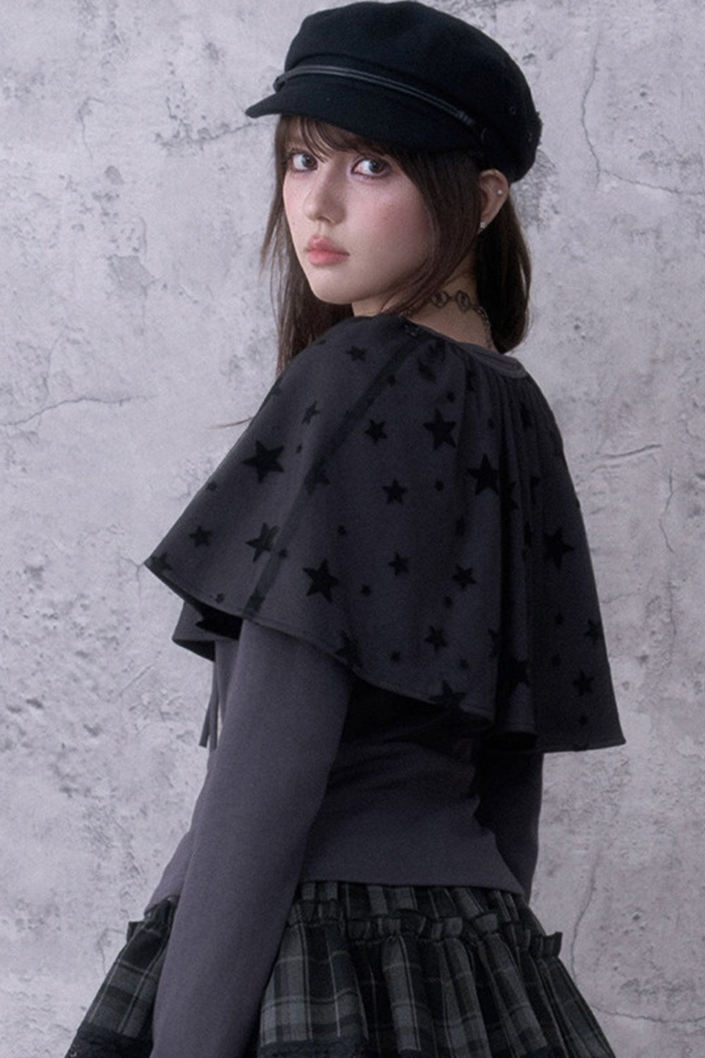 Star Shawl Cardigan Set