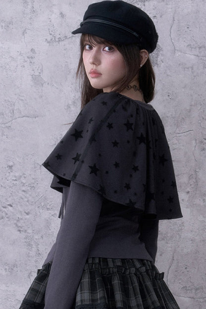 Star Shawl Cardigan Set