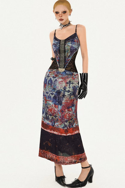 Vintage Lace Slip Dress