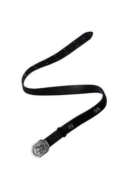 Horsehair Leather Rivet Horse Belt