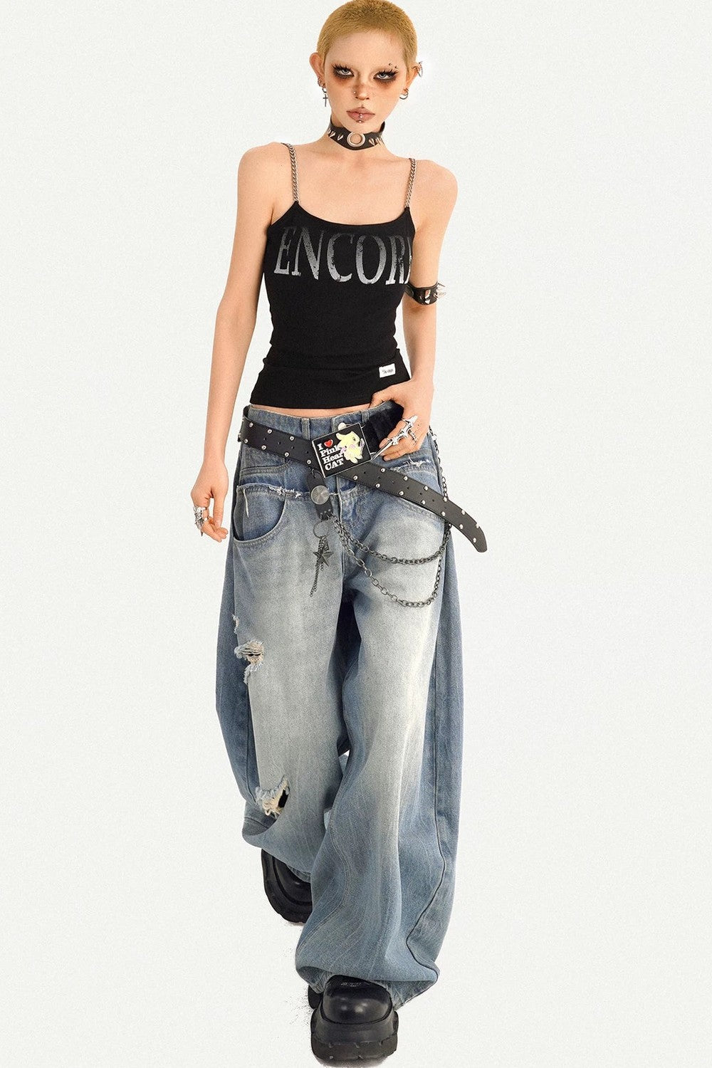 Retro Wasteland Graphic Tank Top