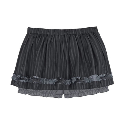 Dark Lolita Slimming Pumpkin Skirt Set-Up