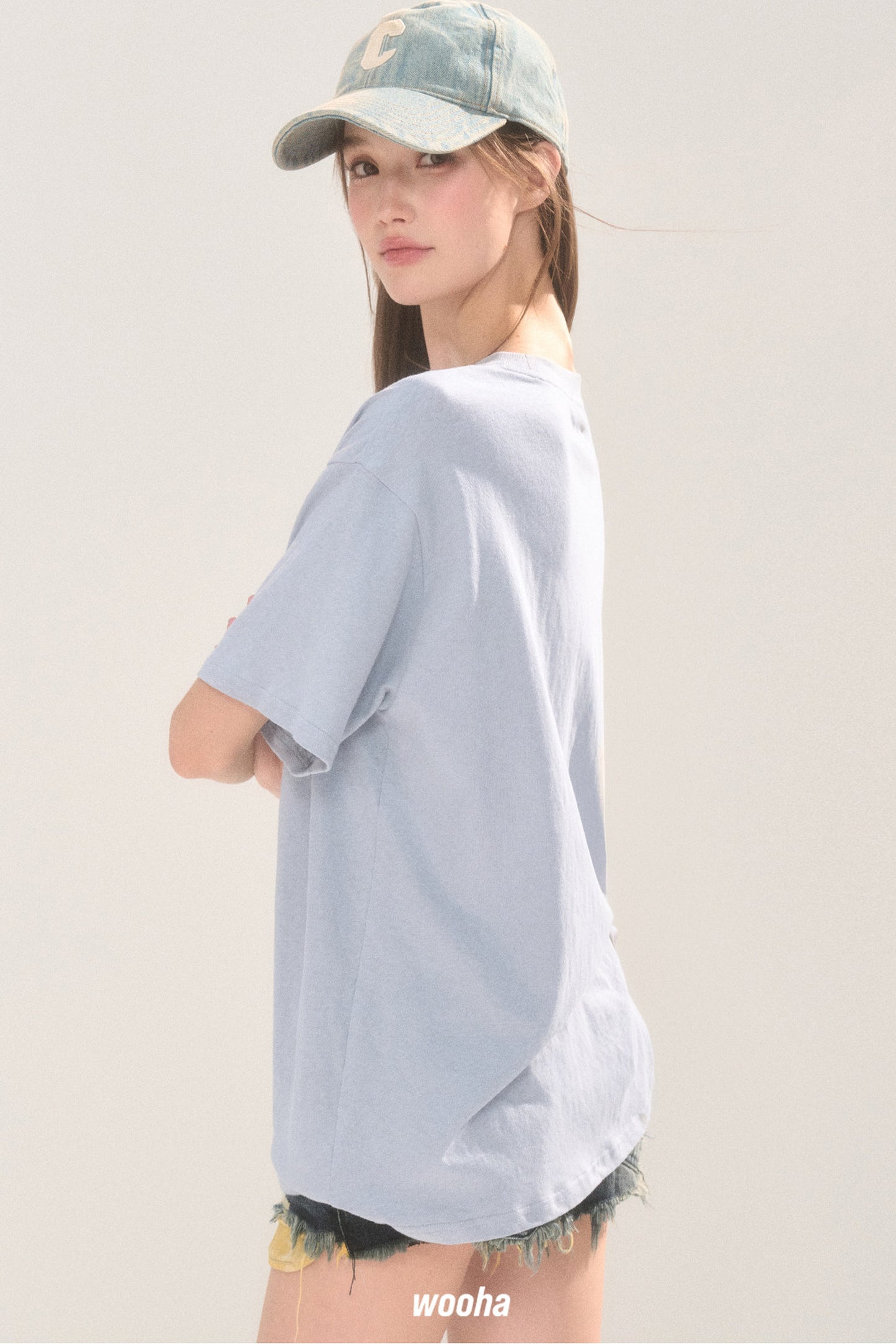 Animal Print Cotton T-Shirt