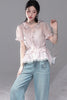 Magnolia grigio cipria - maglia (con spallina)