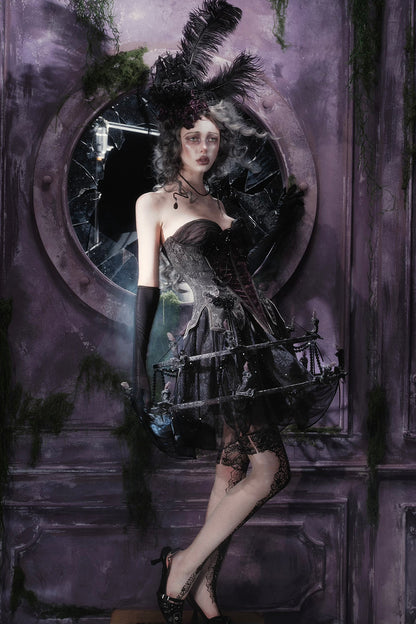Butterfly Ghost Fishbone Corset