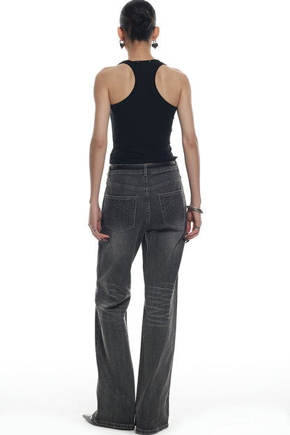 U-Neck Ribbed Tank Top