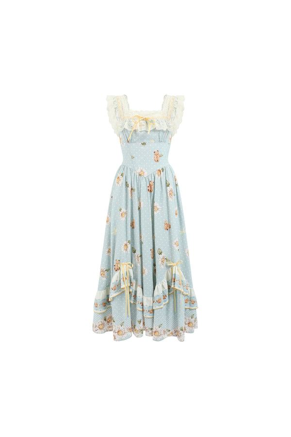 Square Neck Dress