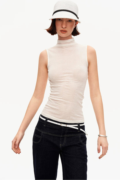Tencel Wool Backless Vest