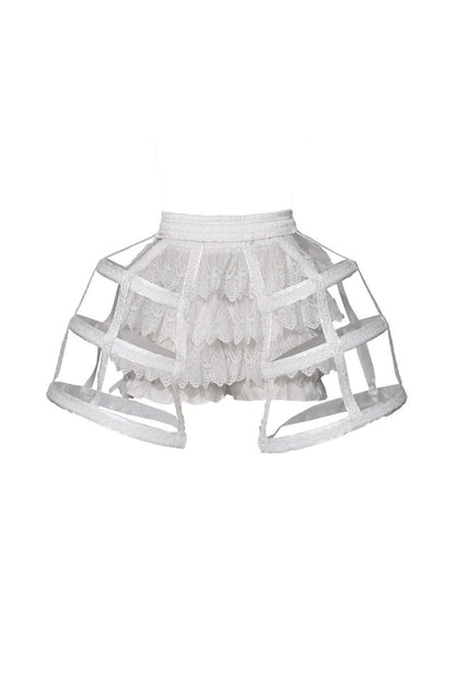 Gothic Ribbed Corset Suspender Set-Up