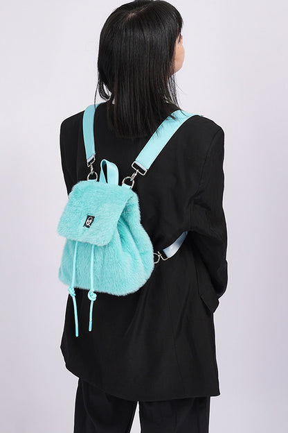 Zaino a tracolla peloso Macaron