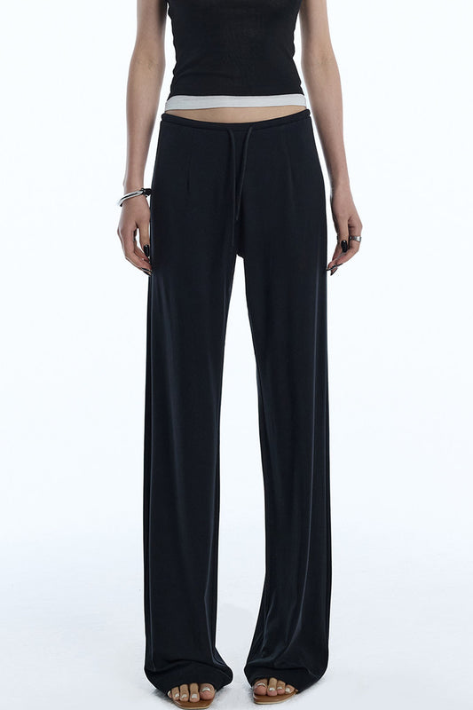 Loose Straight Casual Floor-Length Pants