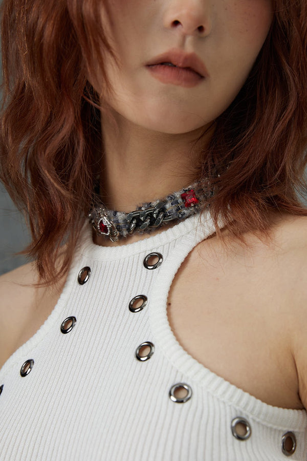 Punk Gothic Y2K Choker Necklace