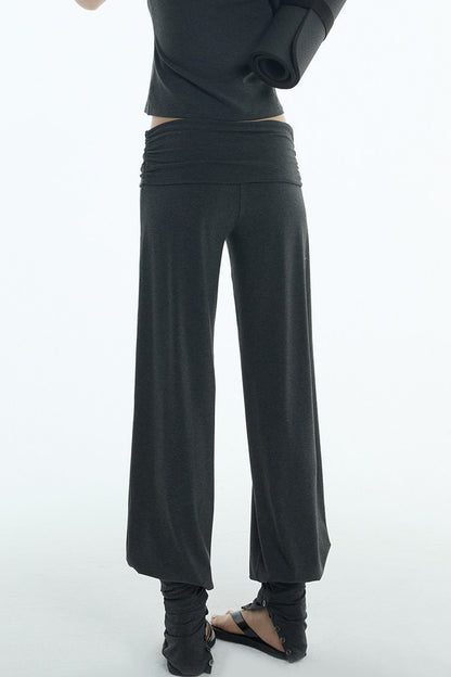 Lyocell One-Shoulder Top And Pants Set-Up