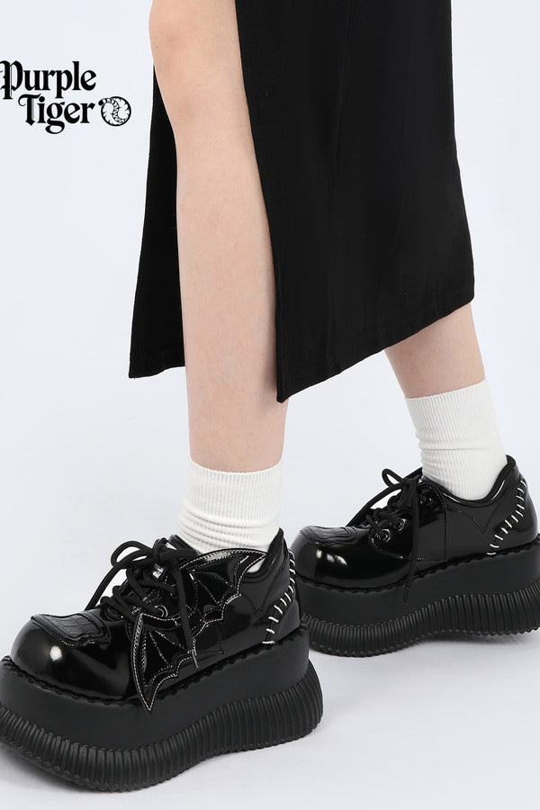 Bat Height-Increasing Platform Shoes