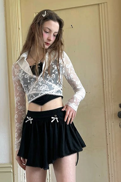 Angel's Tears Jacquard Ballet Top