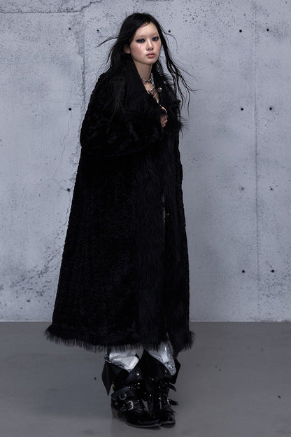 Reversible Cheetah Print Faux Fur Coat