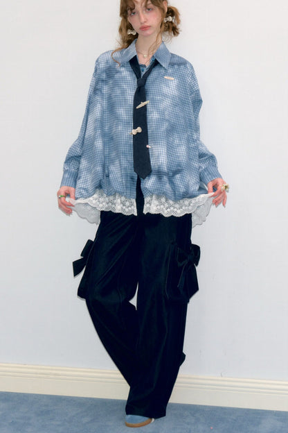 High-Waisted Wide-Leg Cargo Pants