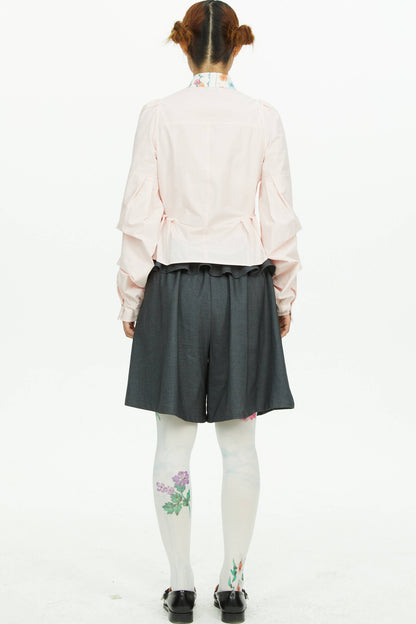 Retro-Strumpfhose mit Print