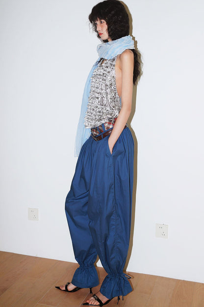 Layered Ruffle Halter Top