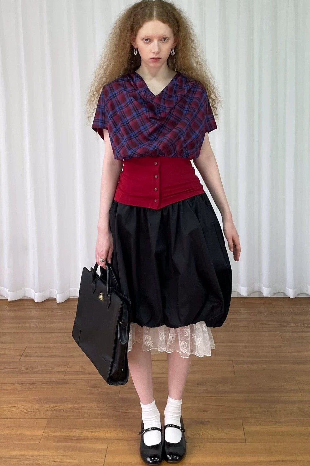 Plaid Short Sleeve Shirt