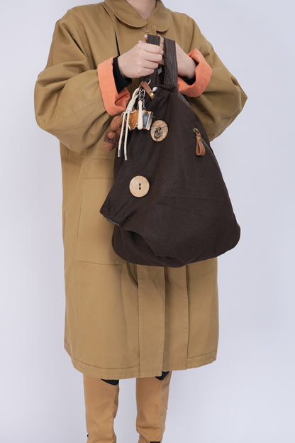 Retro Canvas Large Capacity Backpack