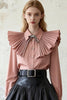 Camicia rosa loto