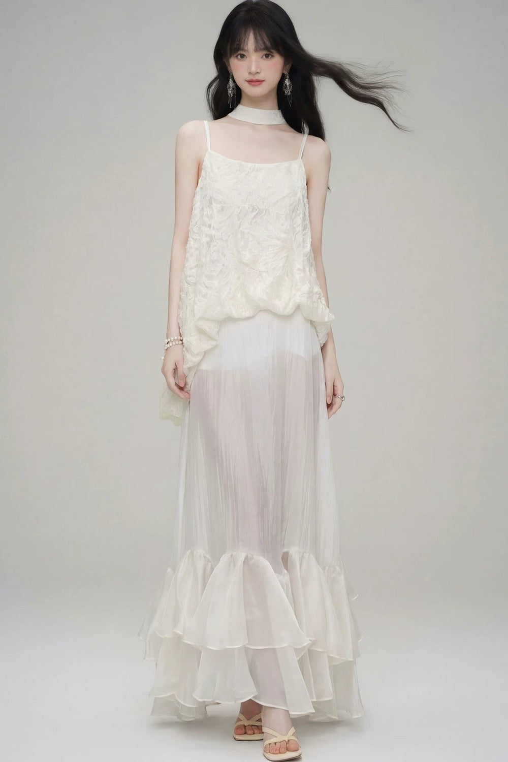 White Rose Two-Piece Set-Up