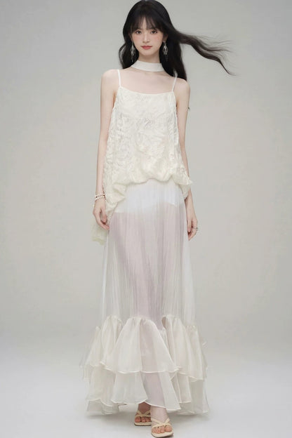 White Rose Two-Piece Set-Up