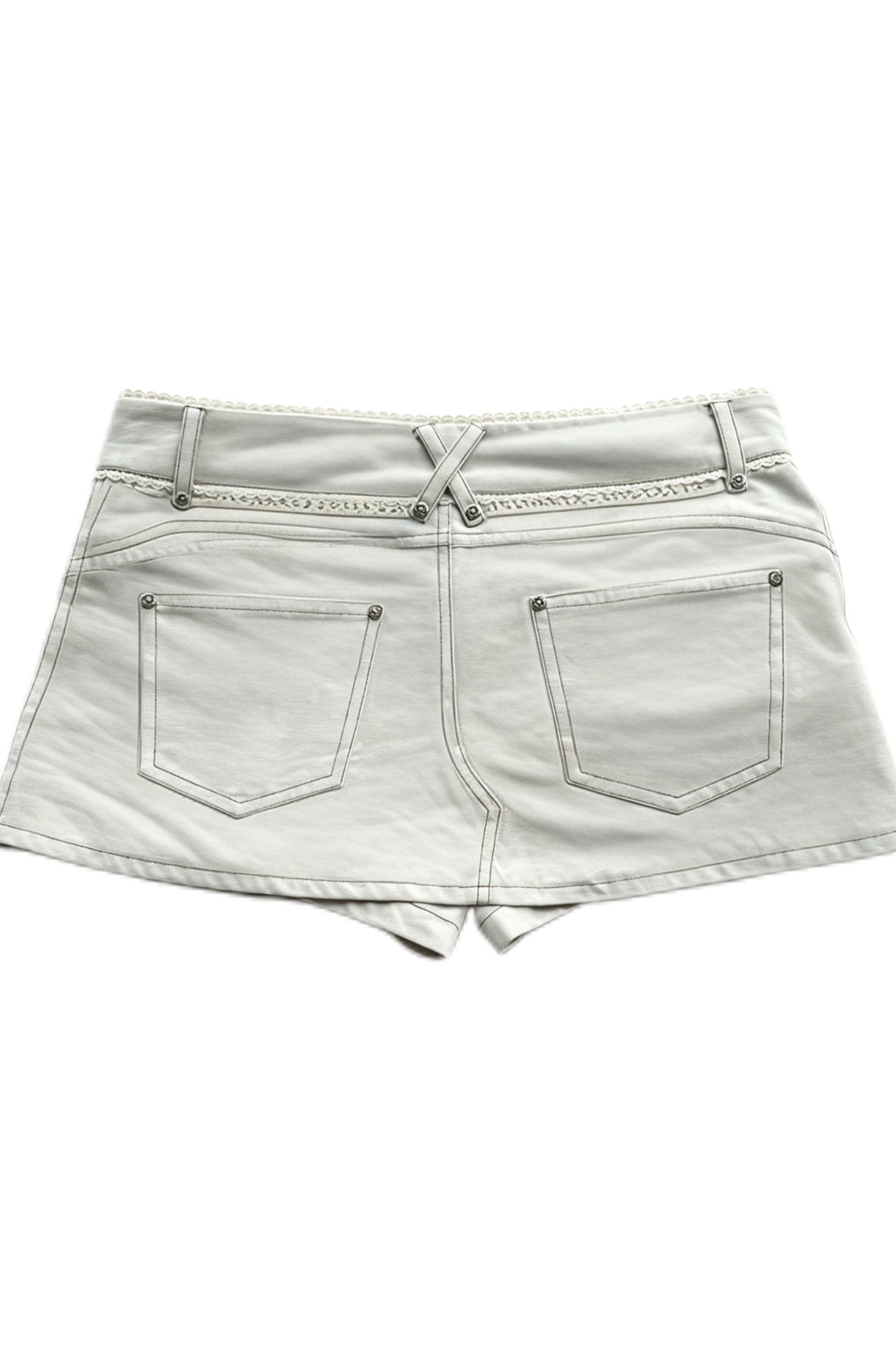 Medieval Buttoned Letter Skirt