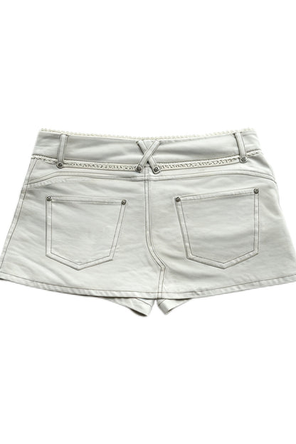 Medieval Buttoned Letter Skirt