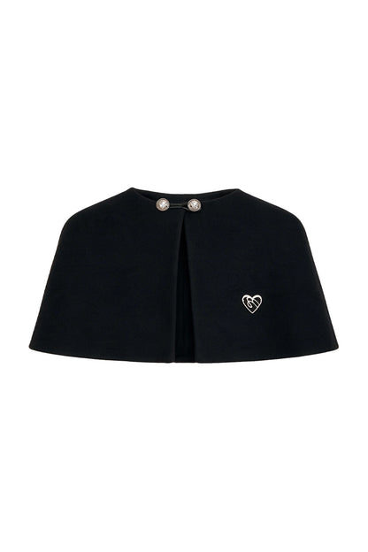 Napoleon Knight Style Woolen Cape Jacket Set-Up