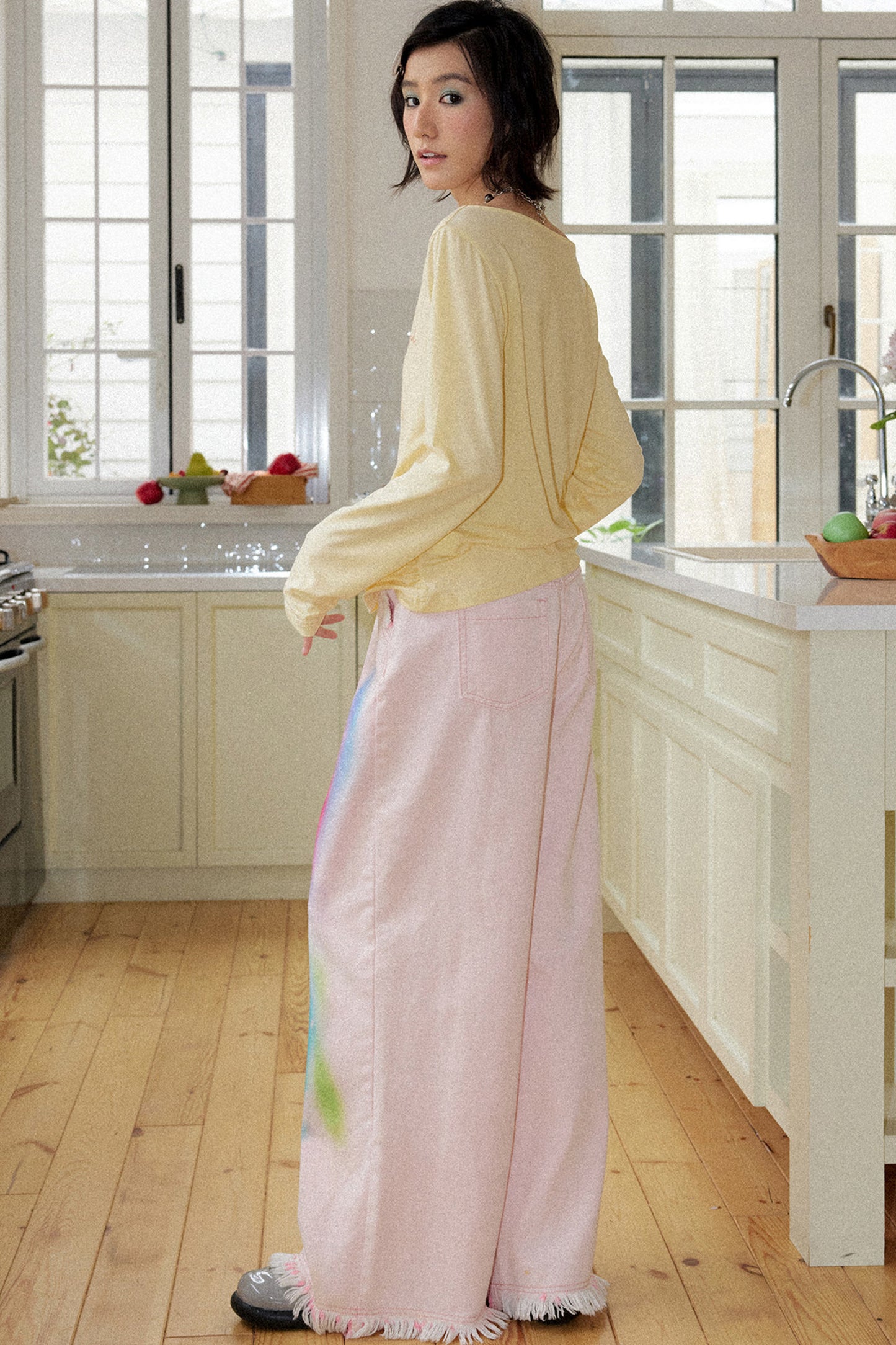 Tencel Linen Swing Blouse