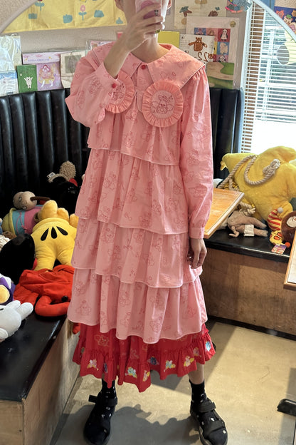 Bunny Collar Loose Blouse