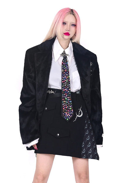 Unisex Handmade Beaded Starry Sky Tie