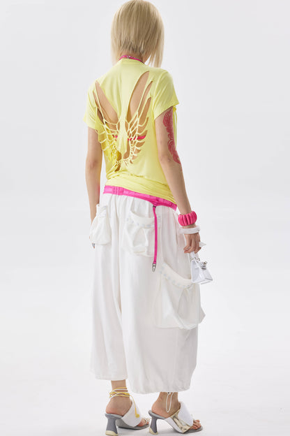 Space Wing Cut-Out Top